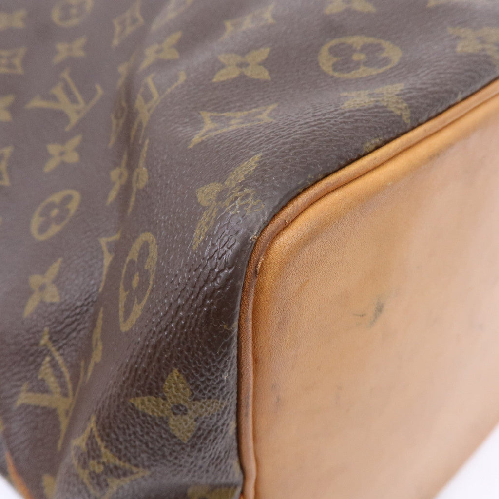 Louis Vuitton Monogram Petit Noe Shoulder Bag Brown M42226