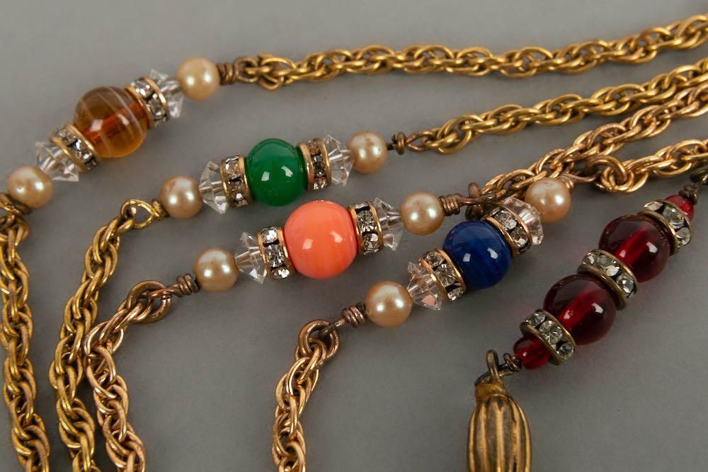 Ensemble de sautoirs/colliers Chanel
