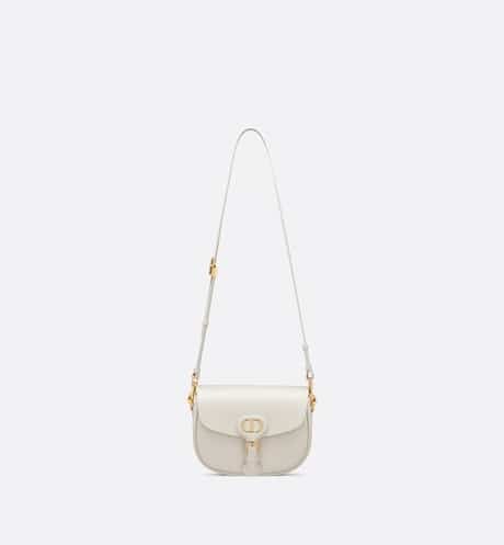 Medium Dior Bobby Bag Latte Box Calfskin