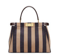 Fendi Medium Nubuck Pequin Peekaboo Bag
