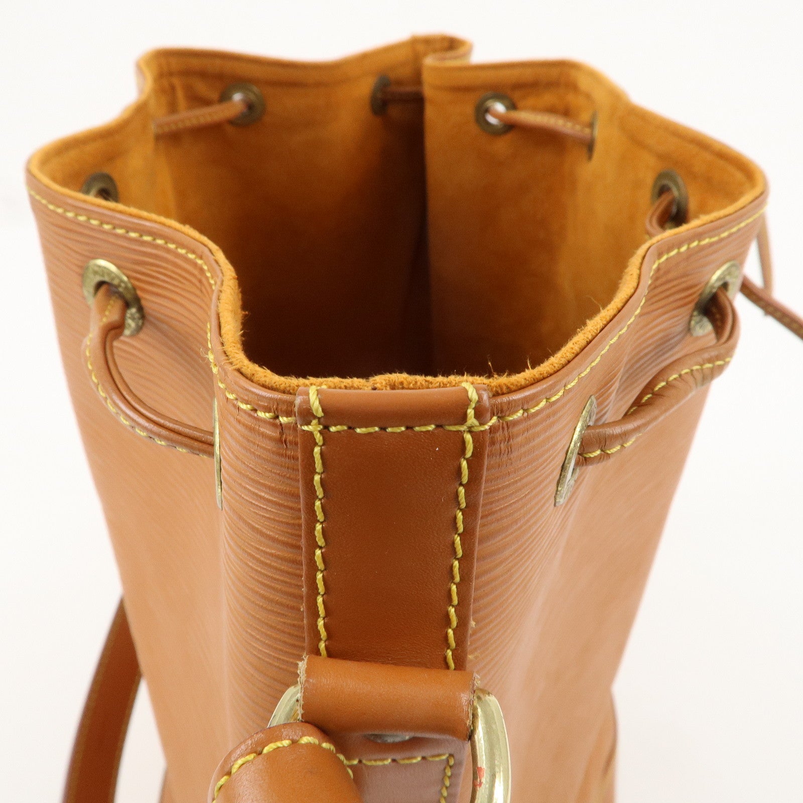 Louis Vuitton Epi Leather Noe Shoulder Bag Zipang Gold M44008