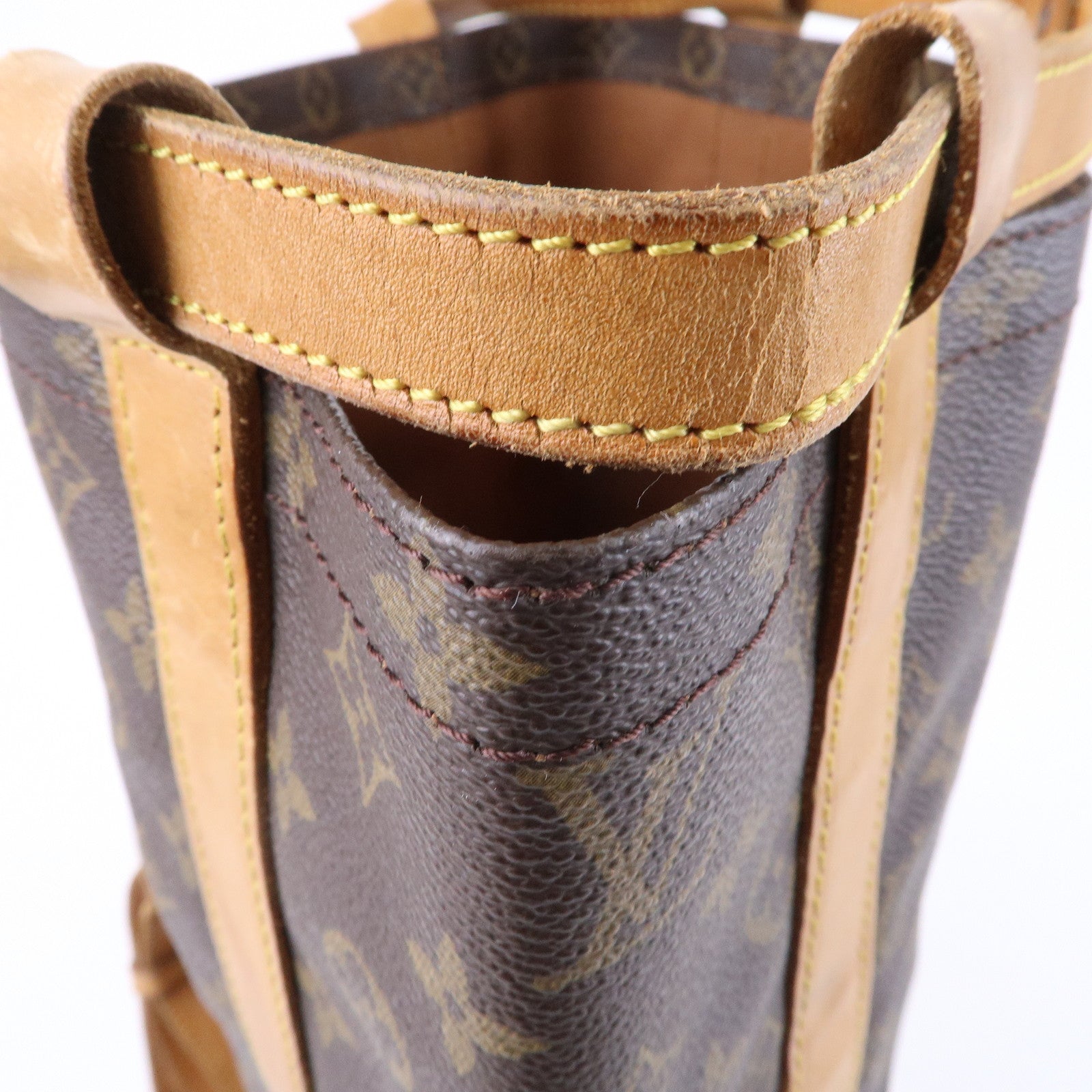 Louis Vuitton Monogram Randonnee GM Laundry Bag Brown M42244
