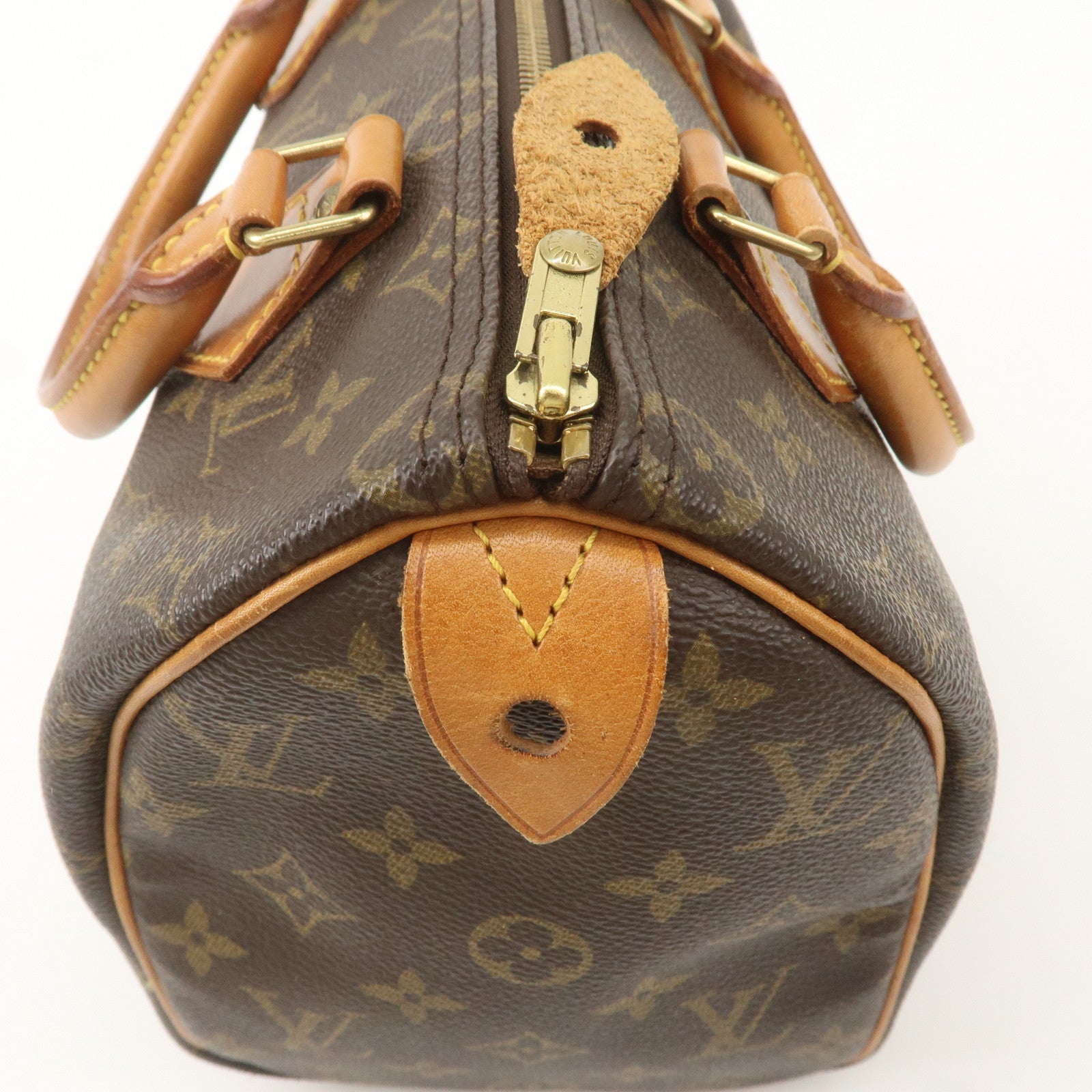 Louis Vuitton Monogram Speedy 25 Hand Bag Boston Bag M41528