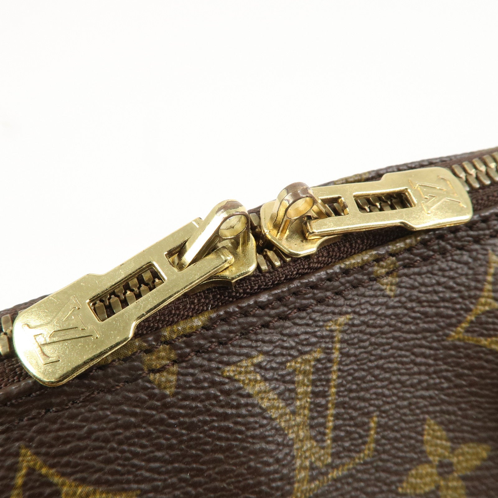 Louis Vuitton Monogram Alma Hand Bag Brown M51130