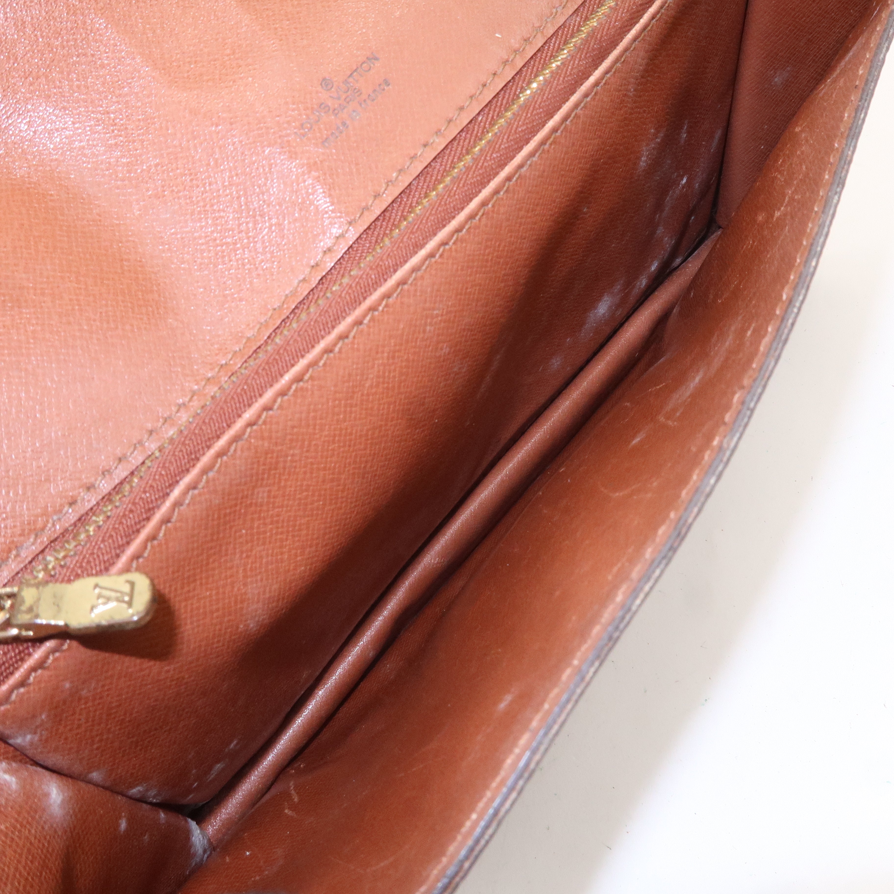 Louis Vuitton Monogram Ranelagh Clutch Bag Pouch Brown M51782