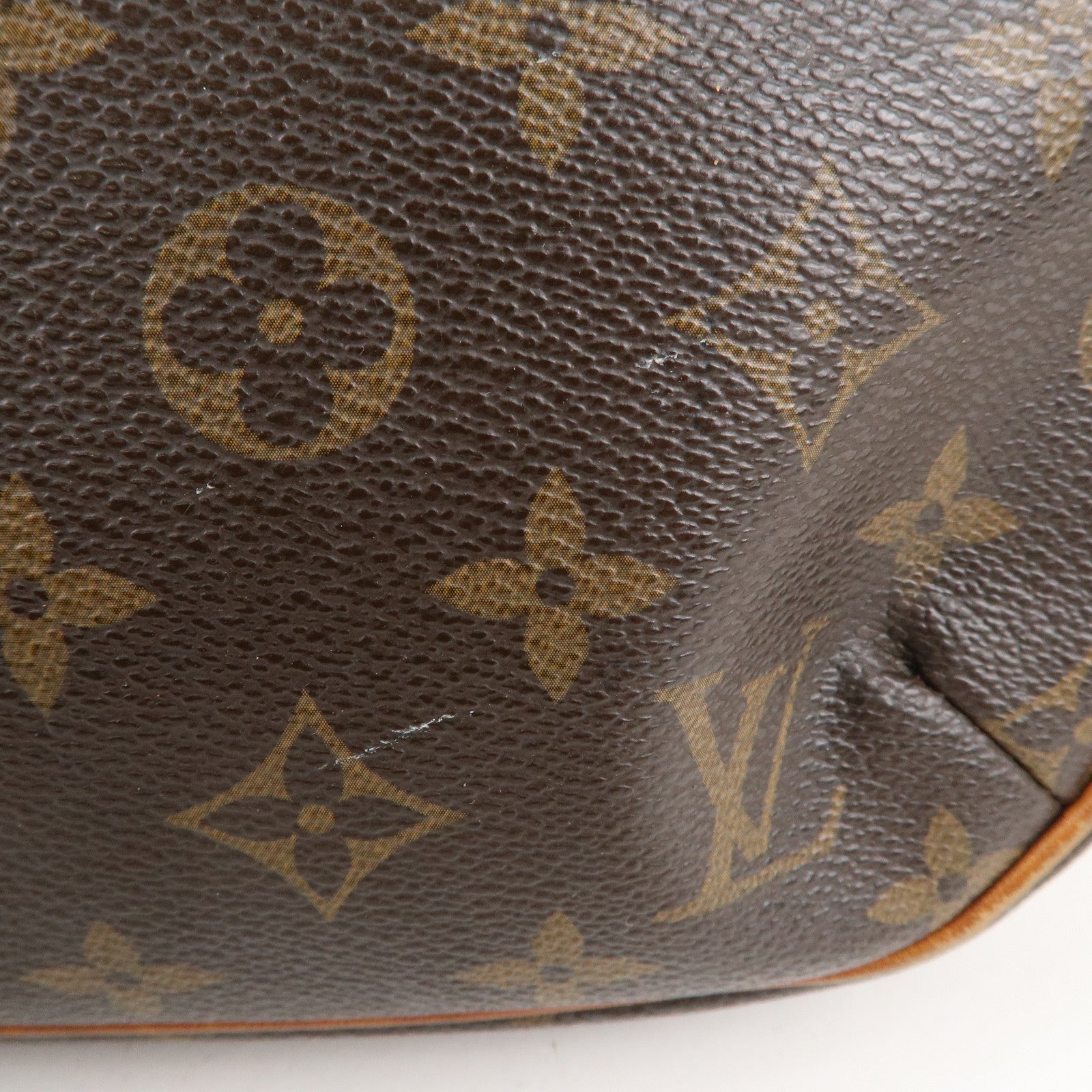 Louis Vuitton Monogram Odeon PM Shoulder Bag Brown M56390
