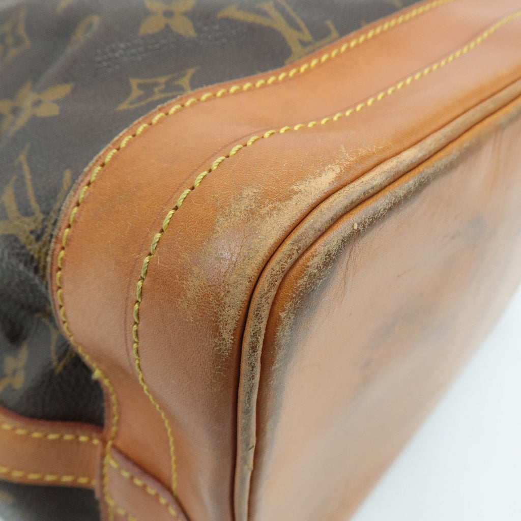 Louis Vuitton Monogram Noe Shoulder Bag Hand Bag Brown M42224