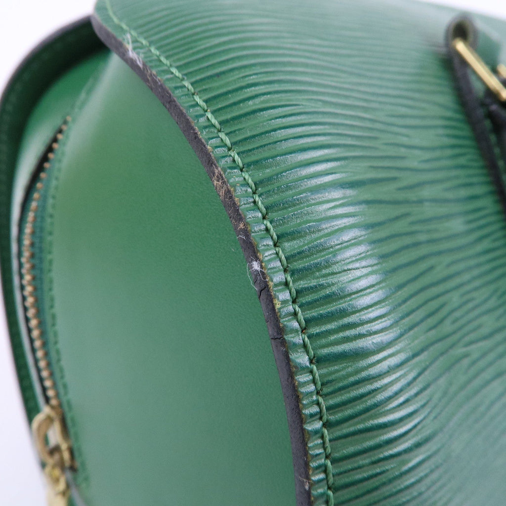 Louis Vuitton Epi Soufflot Hand Shoulder Bag Green M52224