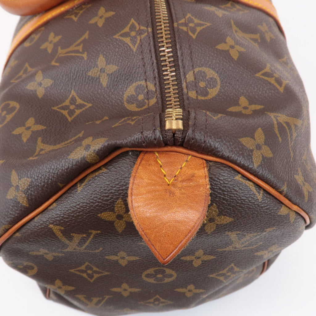 Louis Vuitton Monogram Keep All 45 Boston Bag Brown M41428