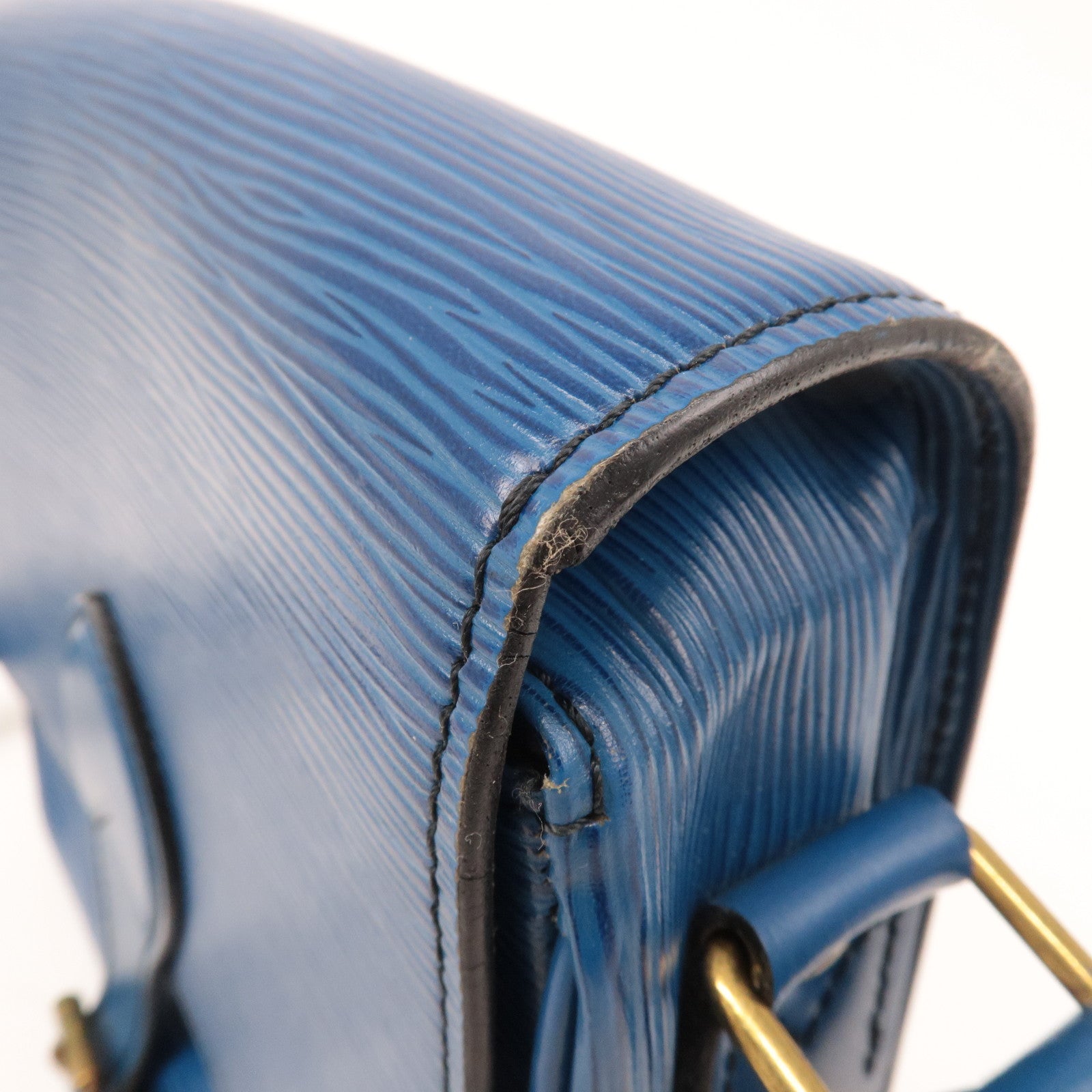 Louis Vuitton Epi Cartouchiere Shoulder Bag Toledo Blue M52245