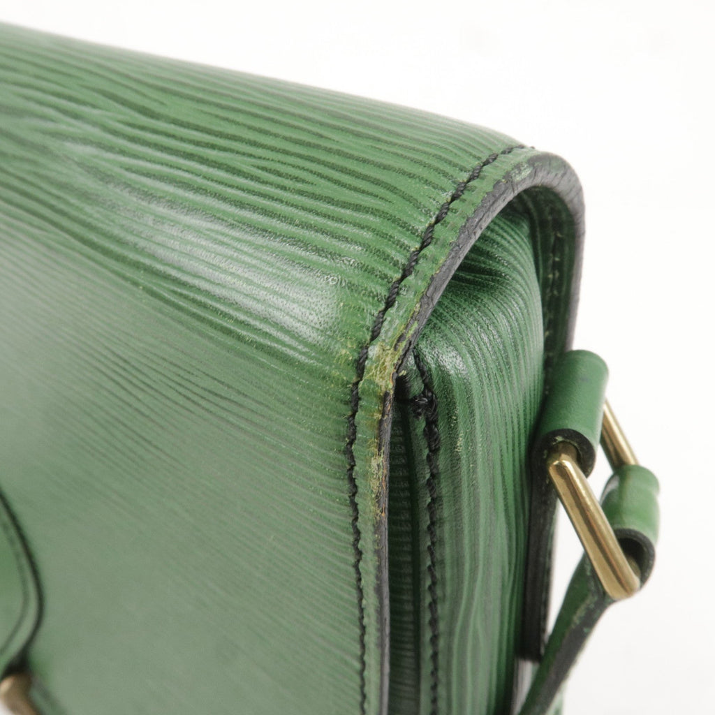 Louis Vuitton Epi Saint Cloud Shoulder Bag Borneo Green M52194