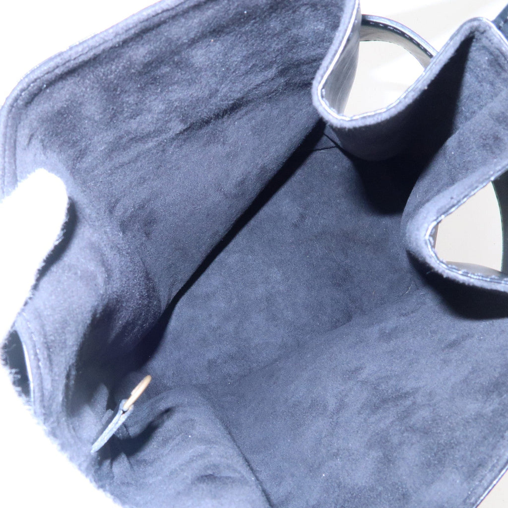 Louis Vuitton Epi Sac D'epaule PM Bucket Bag Noir Black M80157
