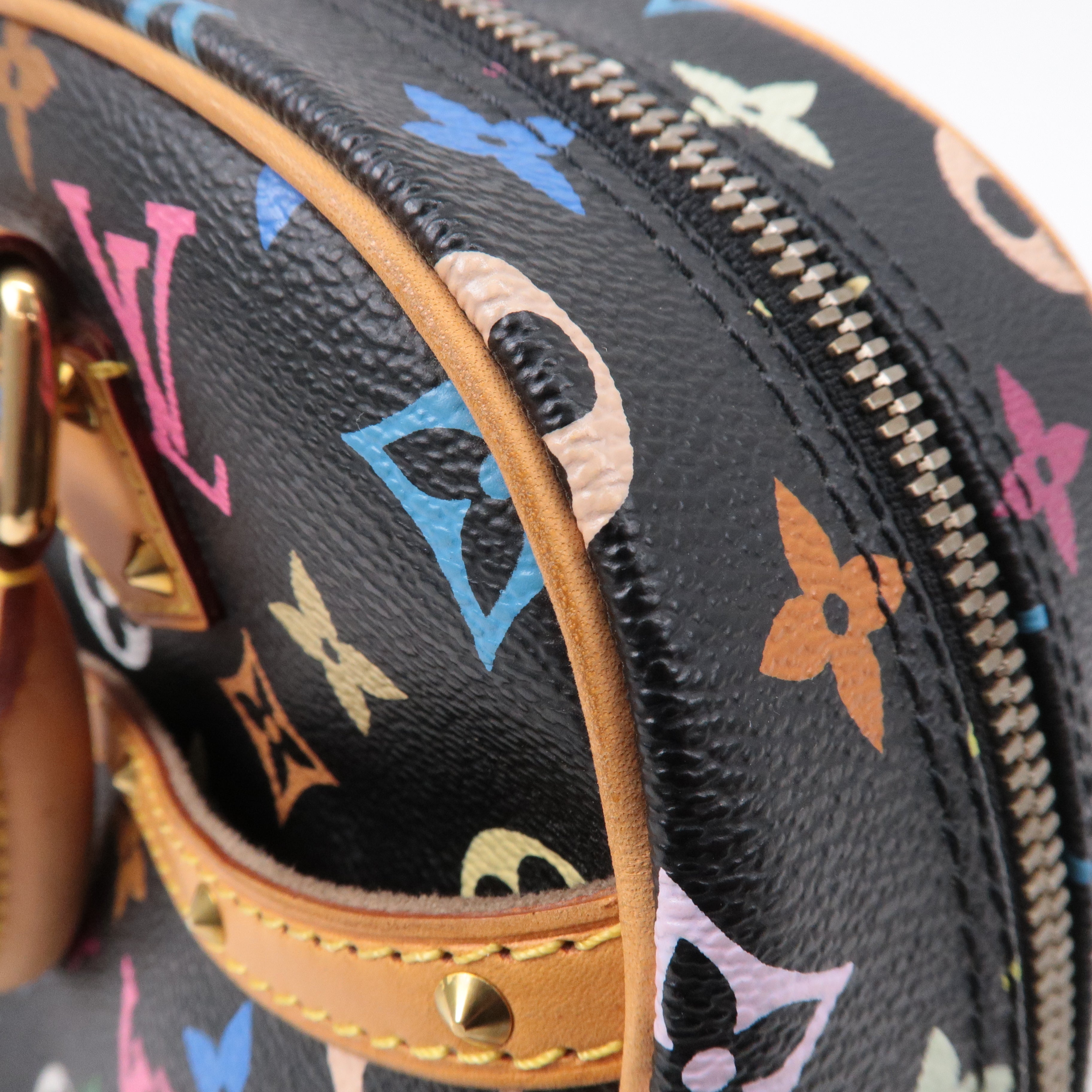 Louis Vuitton Monogram Multi Color Trouville Hand Bag M92662