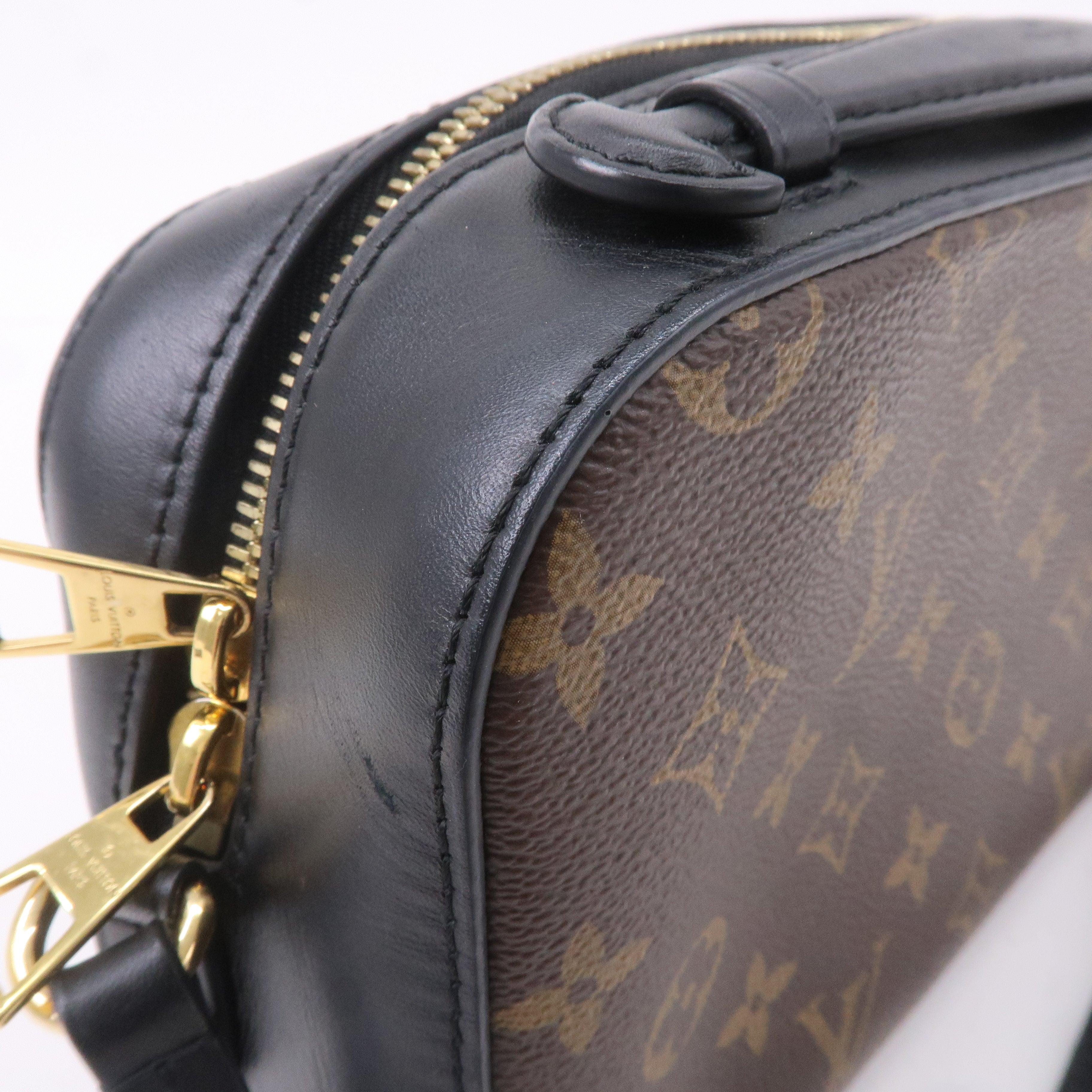 Louis Vuitton Monogram Saintonge Shoulder Bag Brown M43555