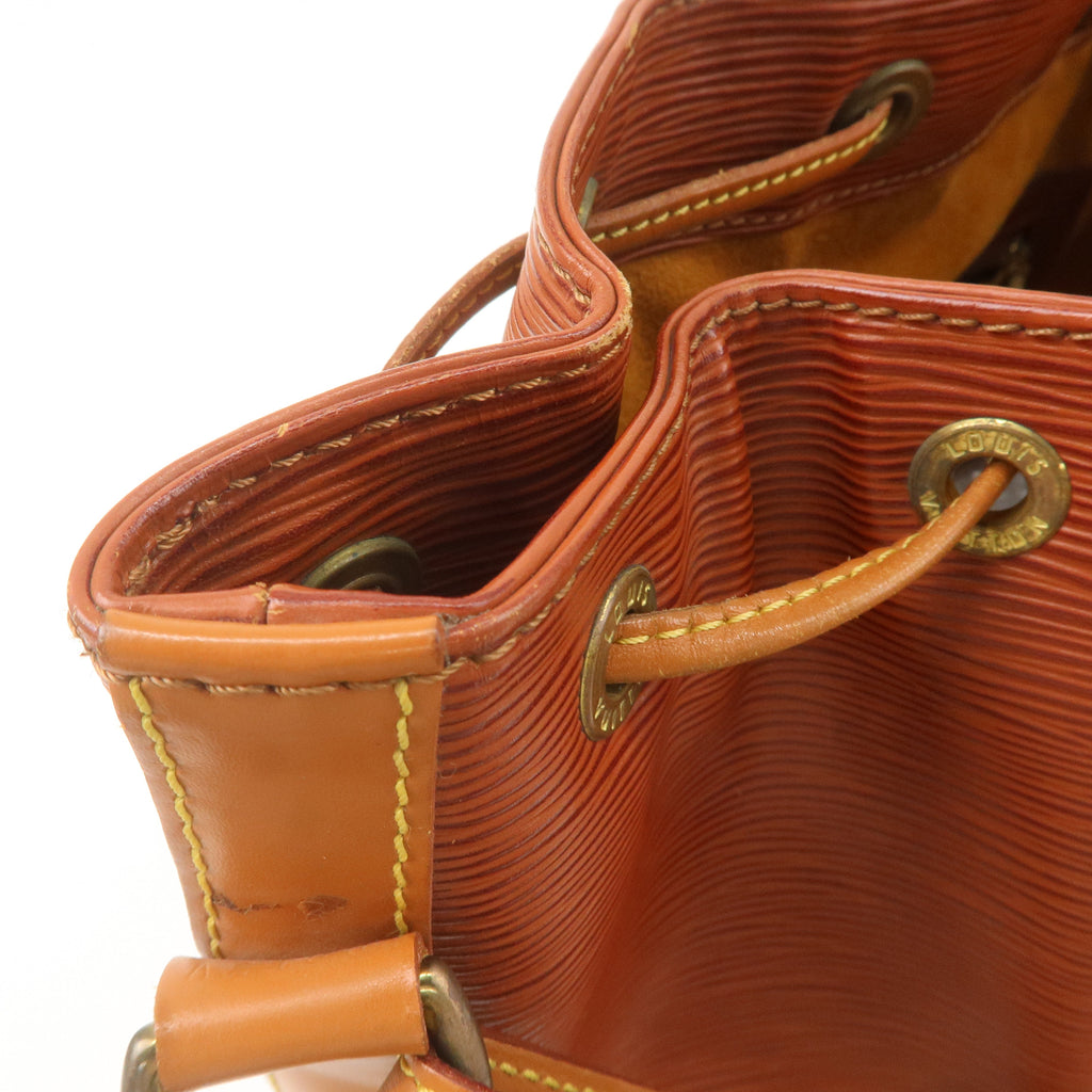 Louis Vuitton Epi Noe Bi-Color Shoulder Bag Kenya Brown M44028