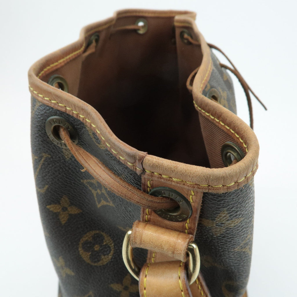 Louis Vuitton Monogram Noe Shoulder Bag Hand Bag Brown M42224