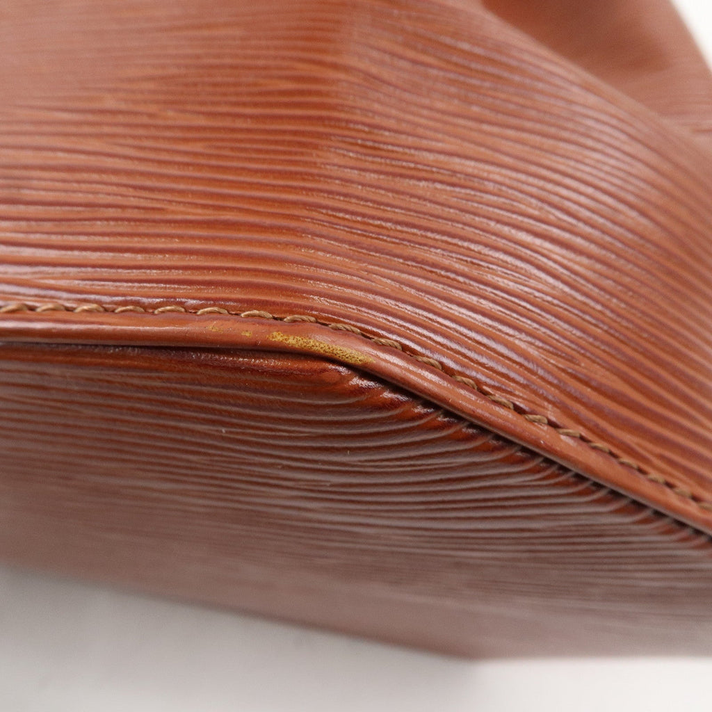Louis Vuitton Epi Sac D'epaule PM Bucket Bag Kenya Brown M80203