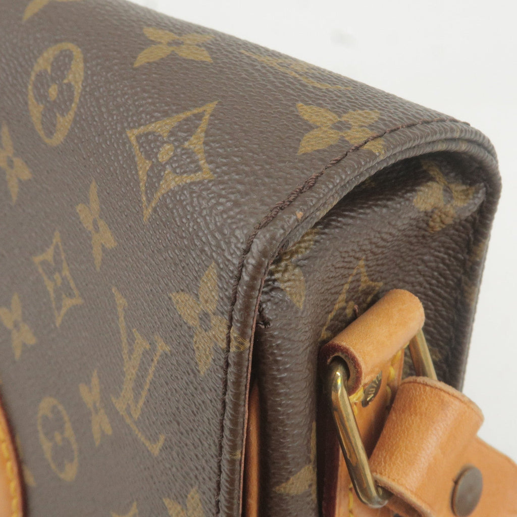 Louis Vuitton Monogram Cartouchiere 22 Shoulder Bag M51253
