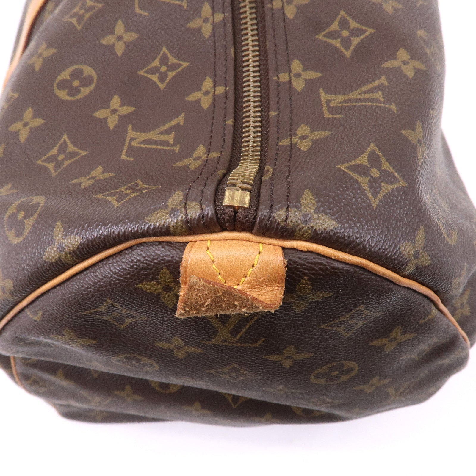 Louis Vuitton Monogram Keep All 60 Boston Bag Brown M41422