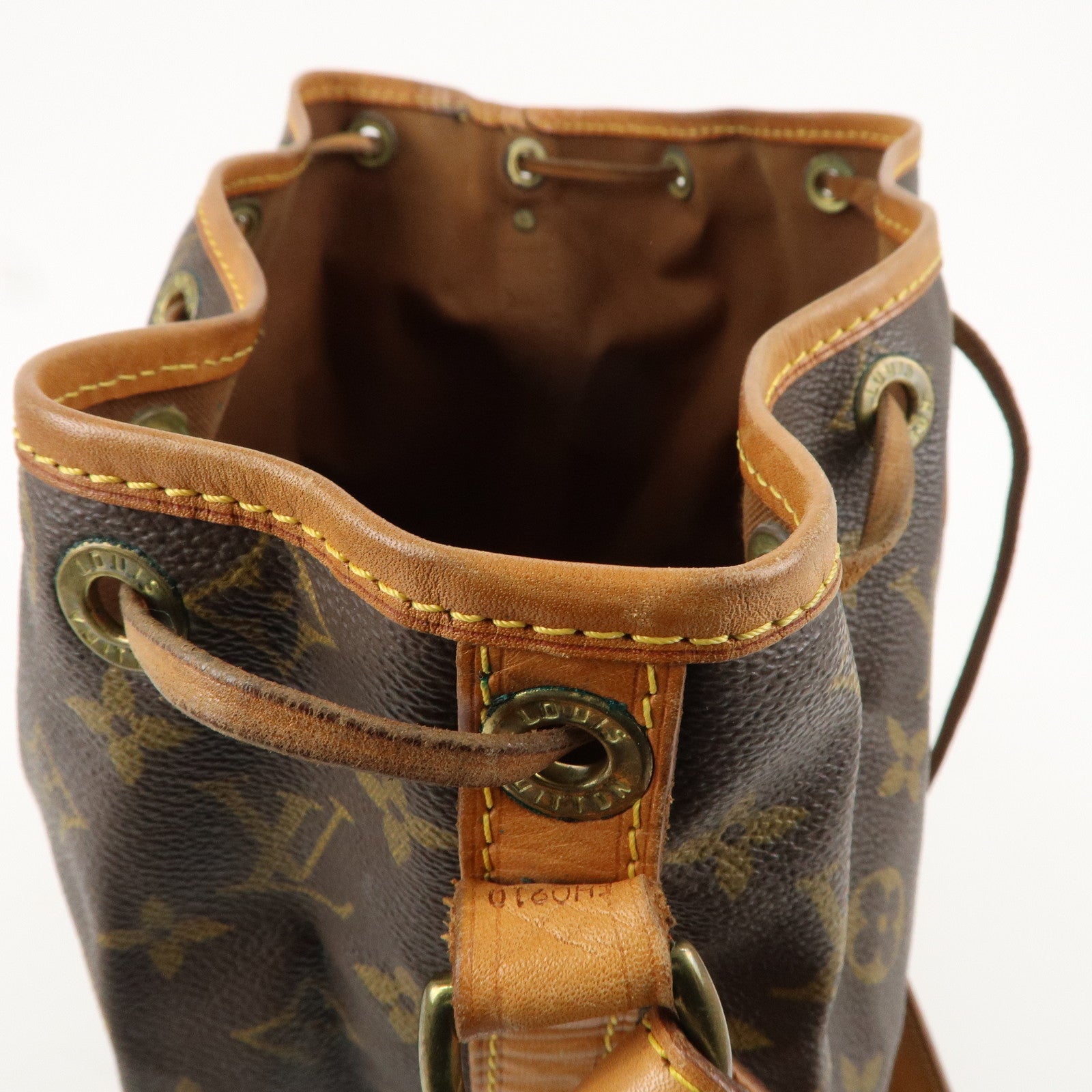 Louis Vuitton Monogram Noe Shoulder Bag Hand Bag Brown M42224