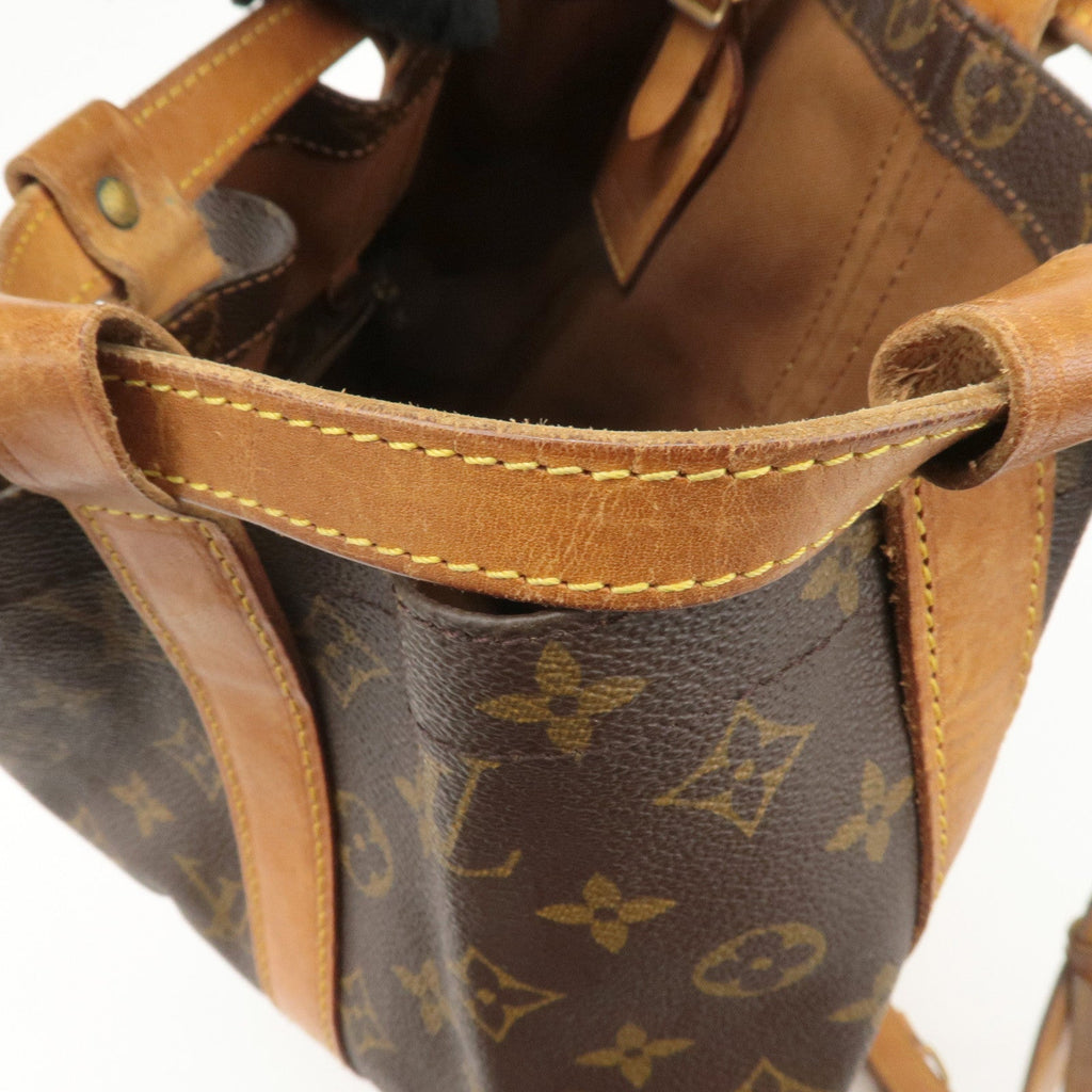Louis Vuitton Monogram Randonnee GM Laundry Bag Brown M42244