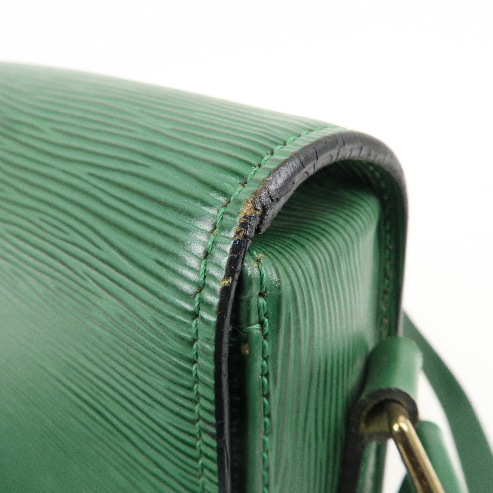 Louis Vuitton Epi Saint Cloud Shoulder Bag Green M52194