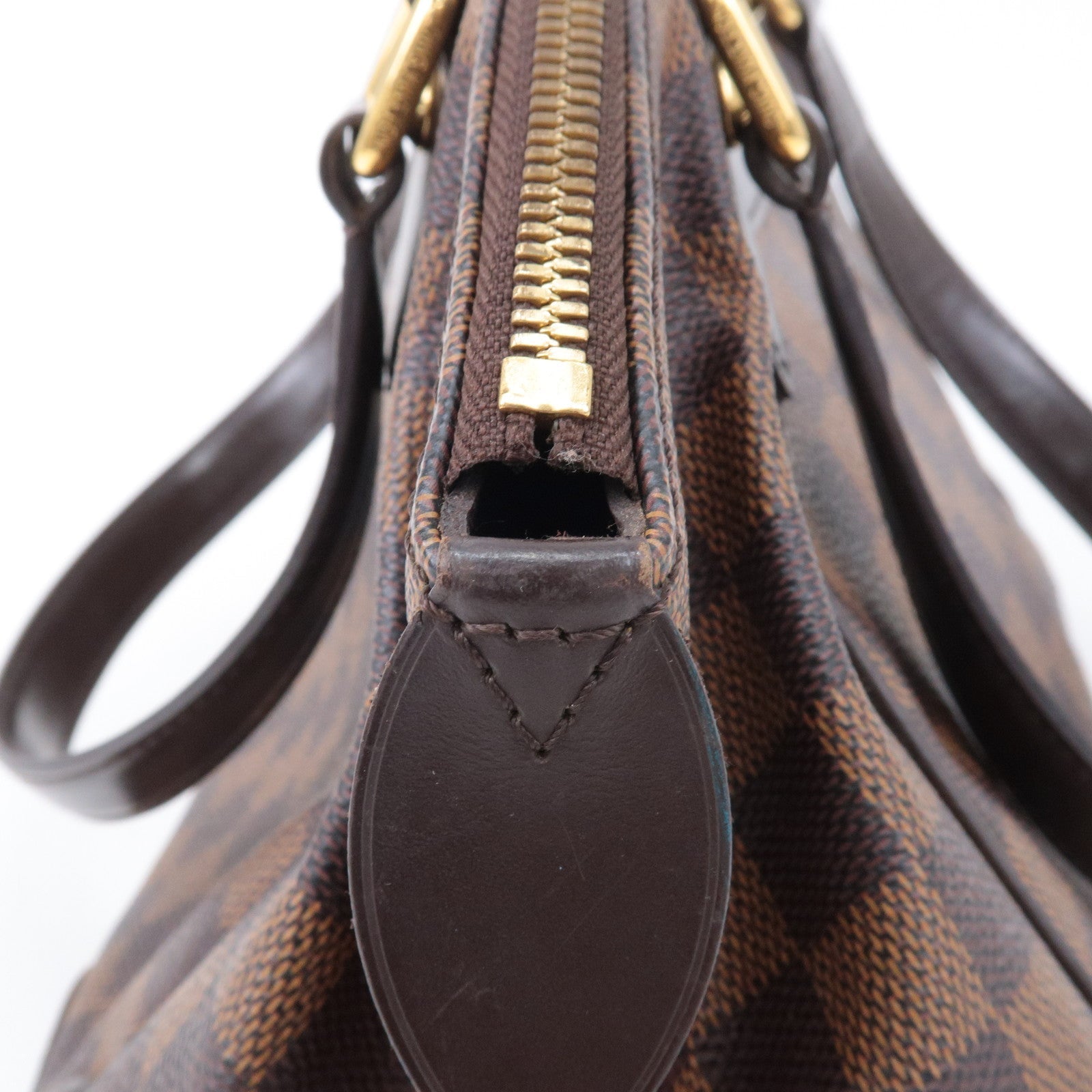 Louis Vuitton Damier Ebene Verona PM Hand Bag Brown N41117
