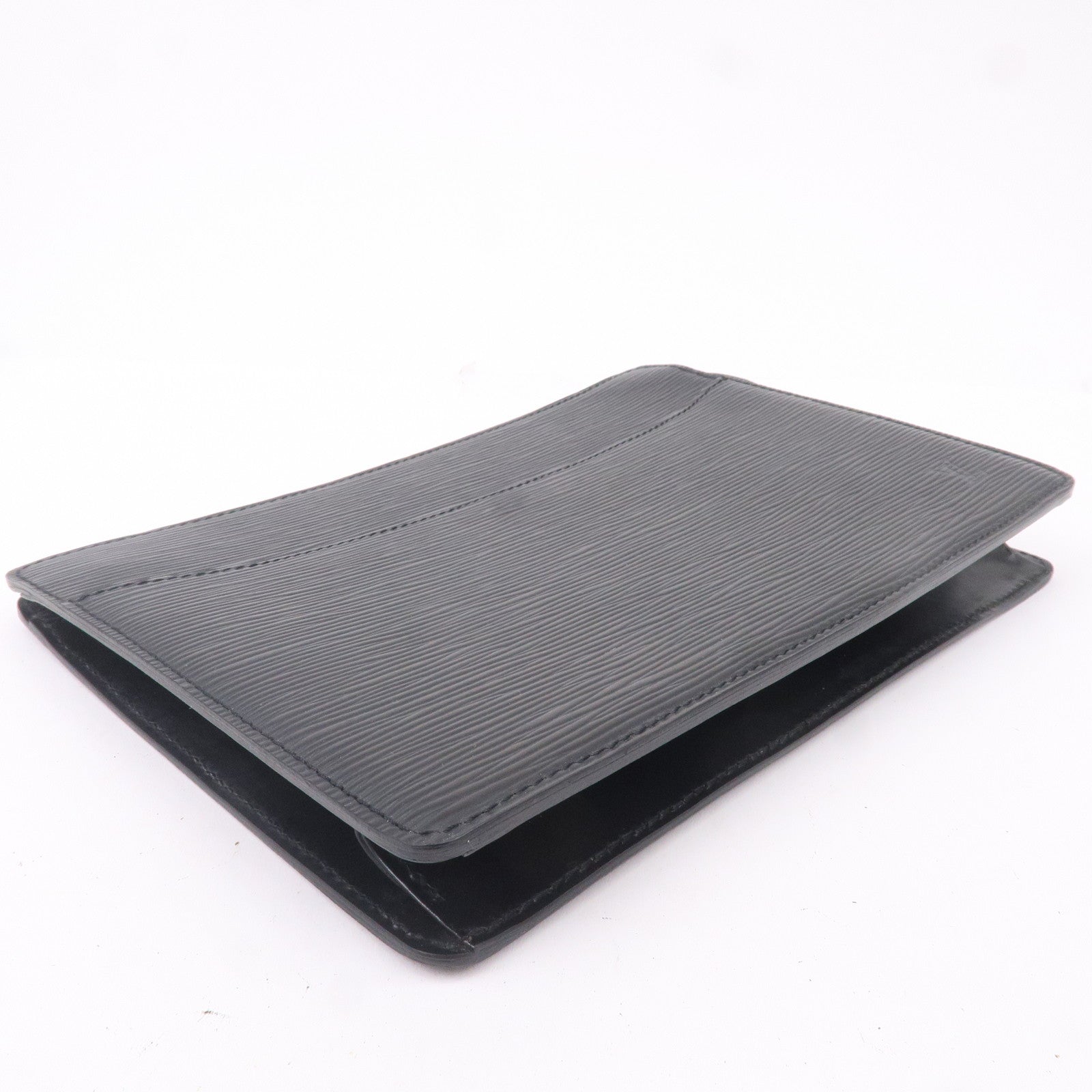 Louis Vuitton Set of 2 Epi Clutch Bag Black M52612 M52522