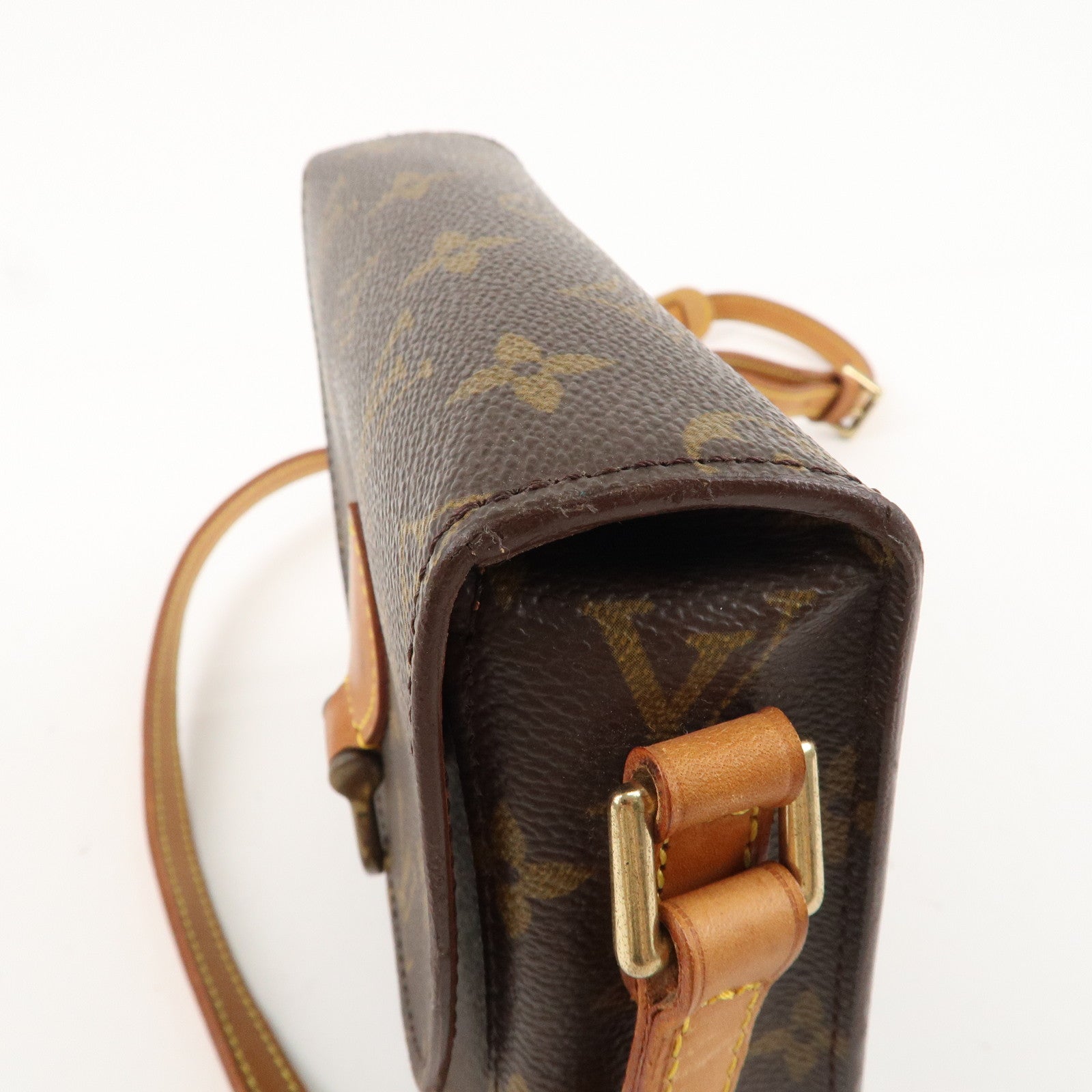 Louis Vuitton Monogram Mini Saint Cloud Shoulder Bag M51244