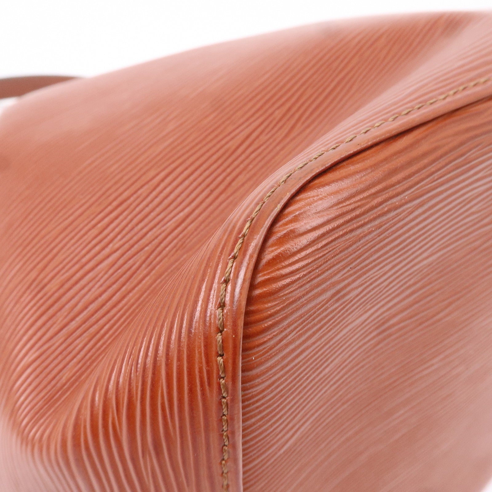 Louis Vuitton Epi Petit Noe Shoulder Bag Kenya Brown M44103