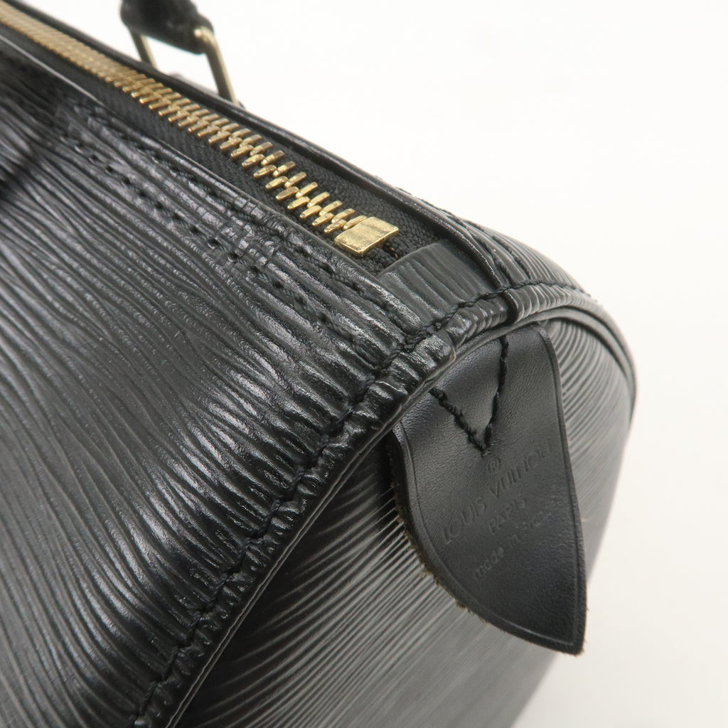 Louis Vuitton Epi Speedy 25 Boston Bag Hand Bag Noir Black M43012