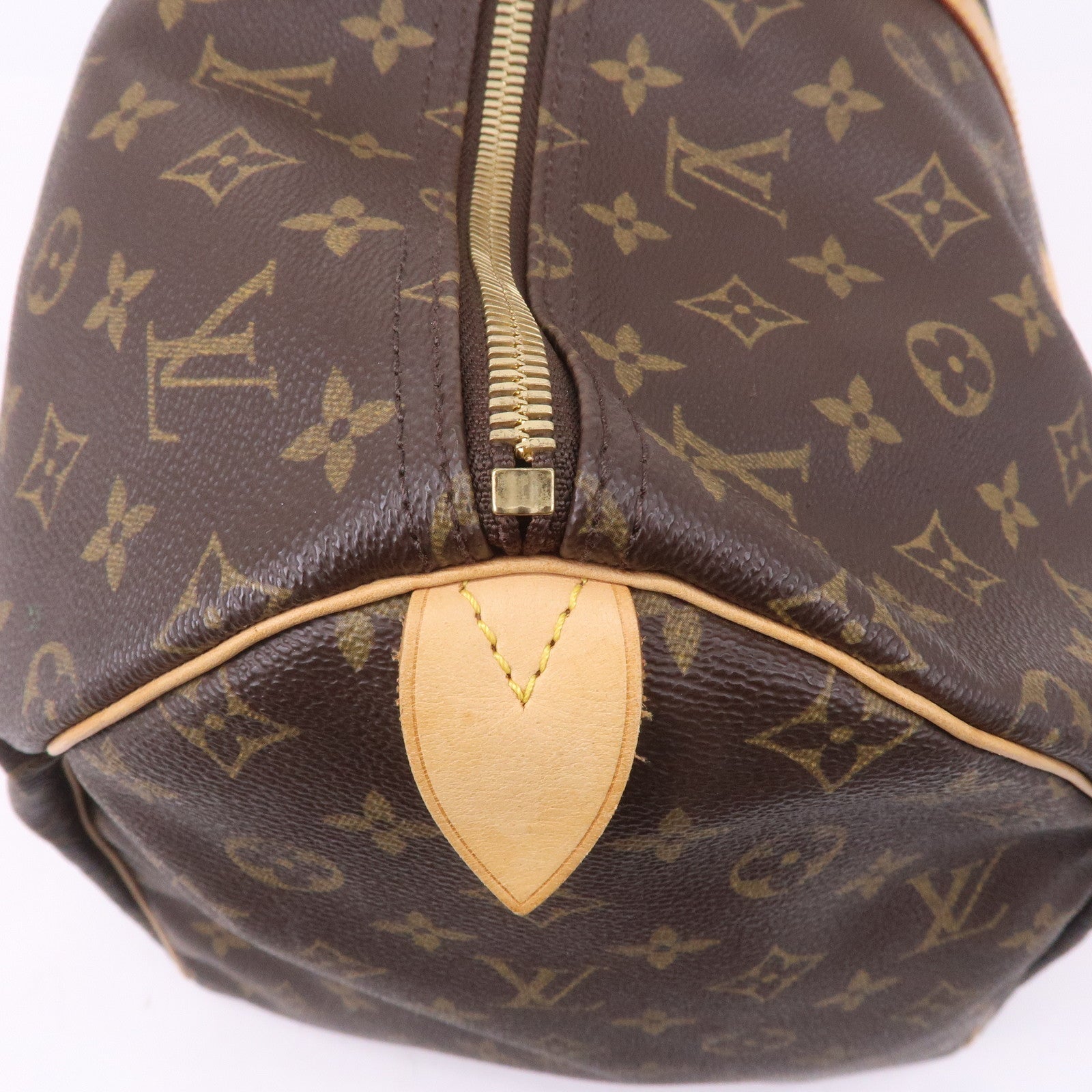 Louis Vuitton Monogram Keep All 55 Boston Bag Brown M41424