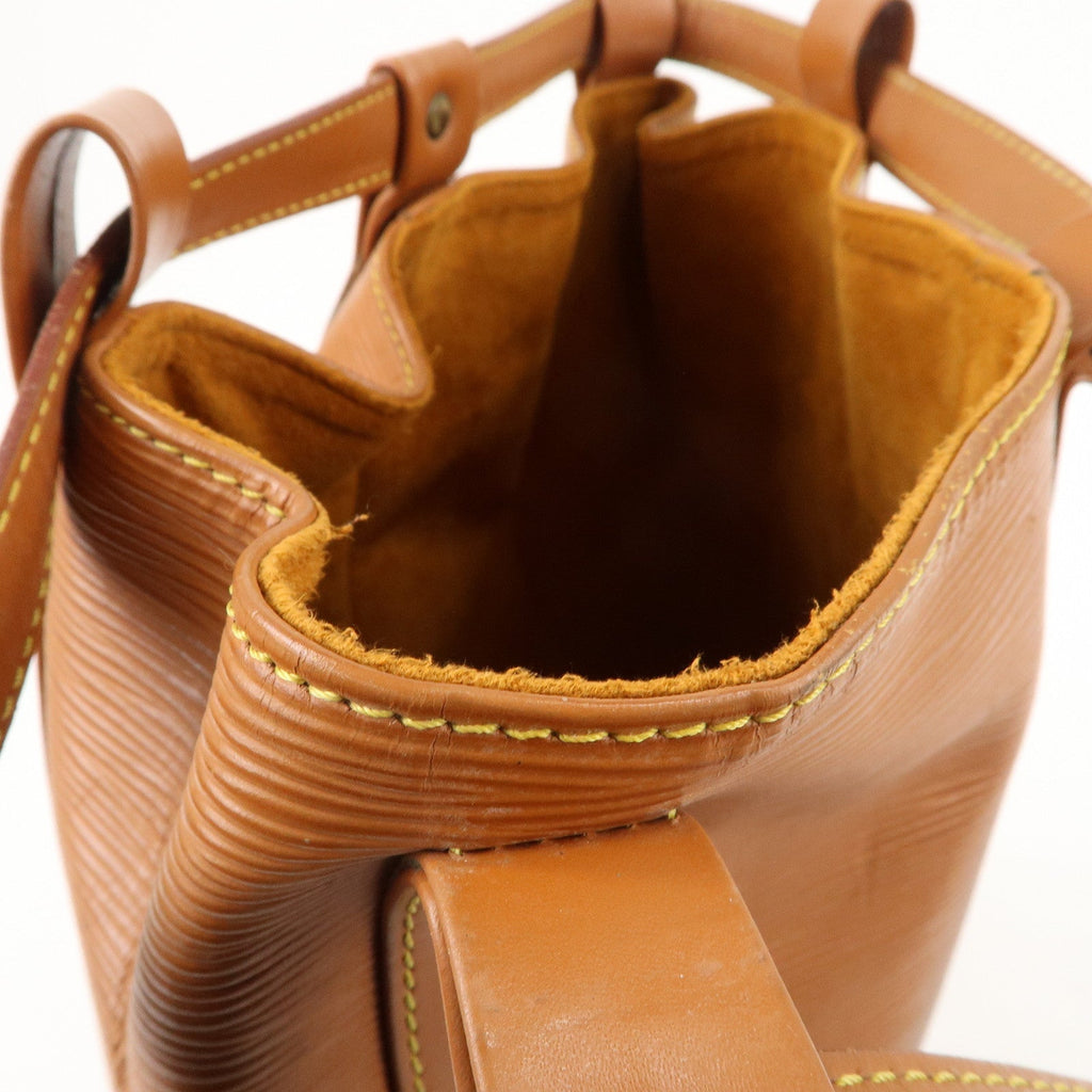 Louis Vuitton Epi Randonnee PM Laundry Bag Zipang Gold M52358