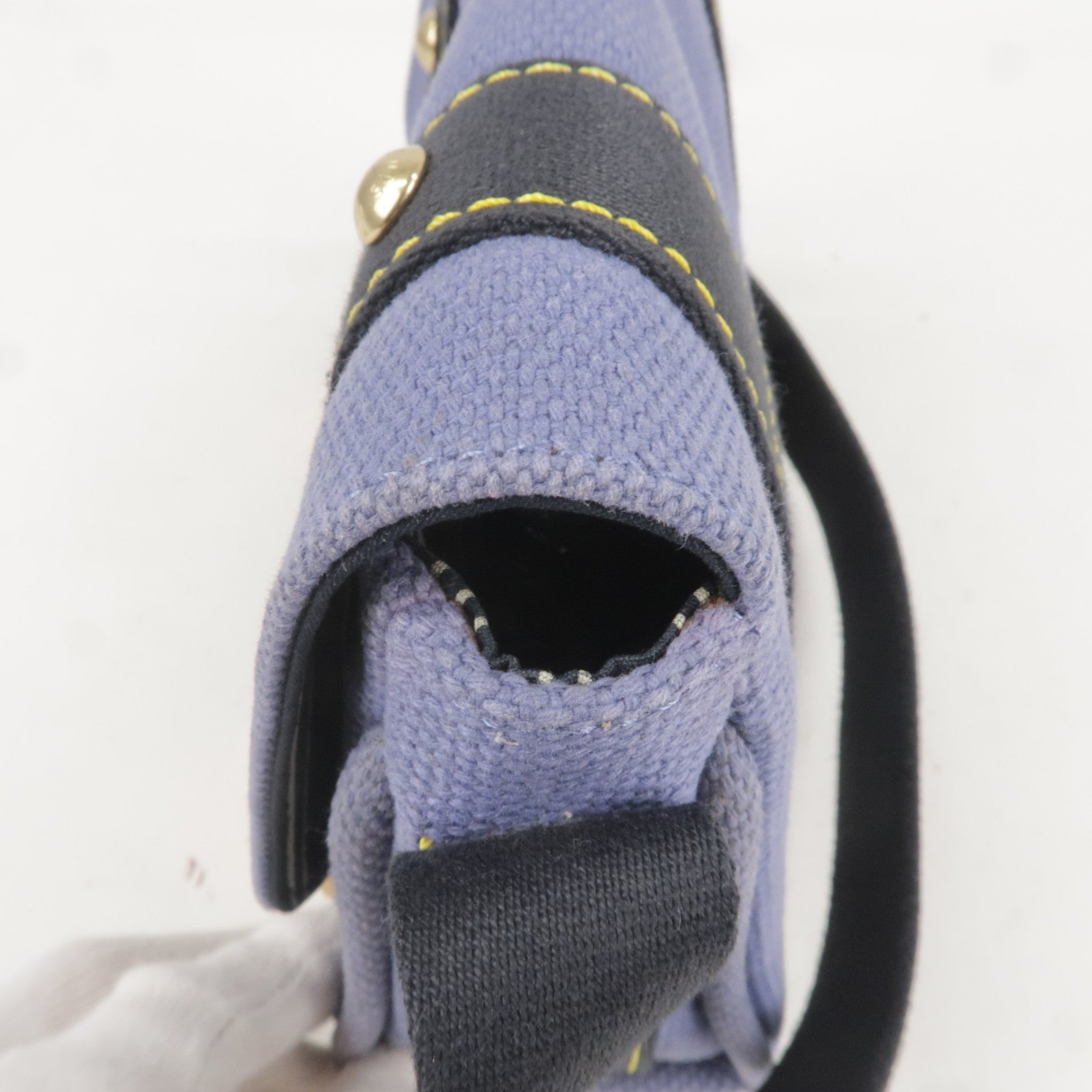 Louis Vuitton Antigua Besace PM Shoulder Bag Blue M40081