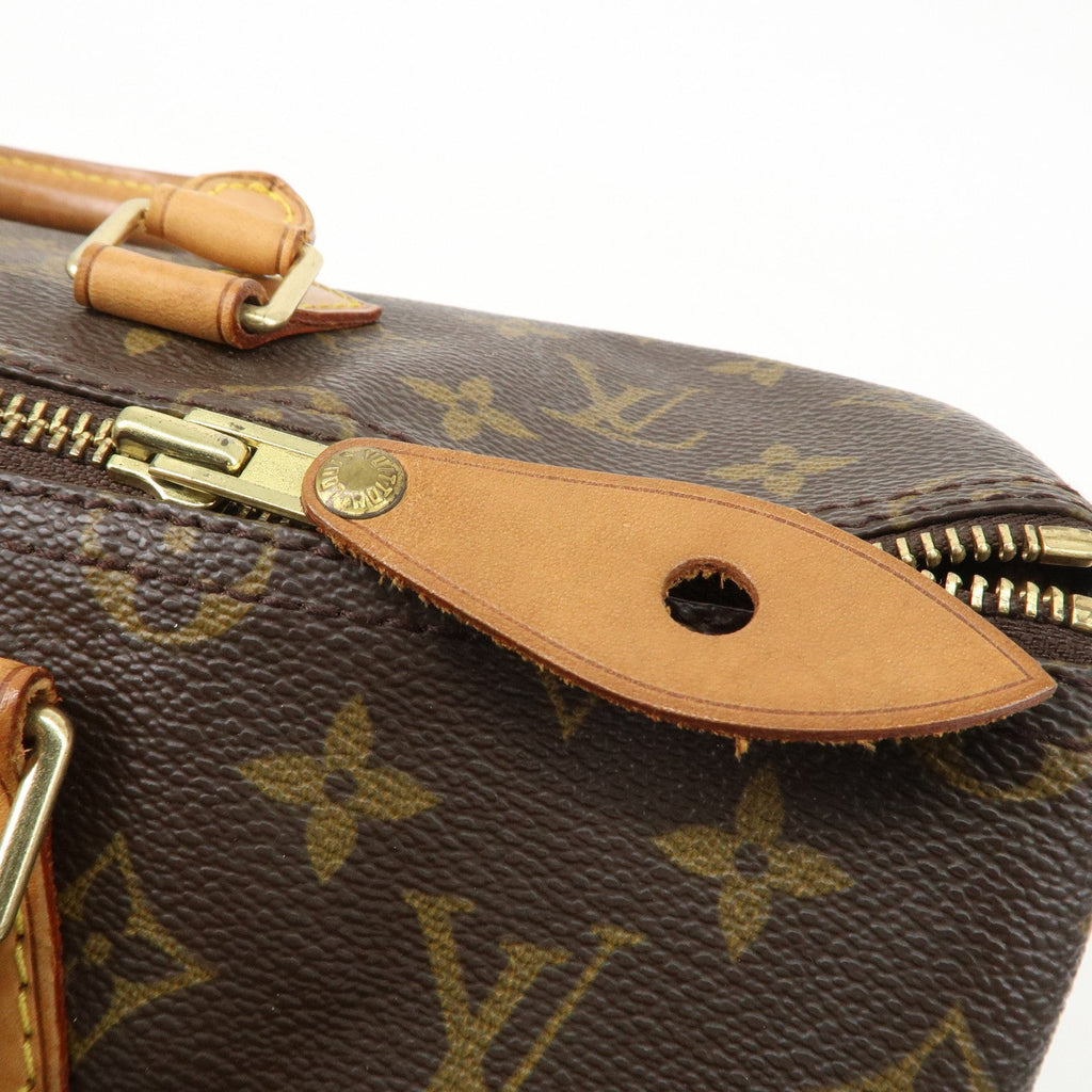 Louis Vuitton Monogram Speedy 35 Hand Bag Boston Bag M41524