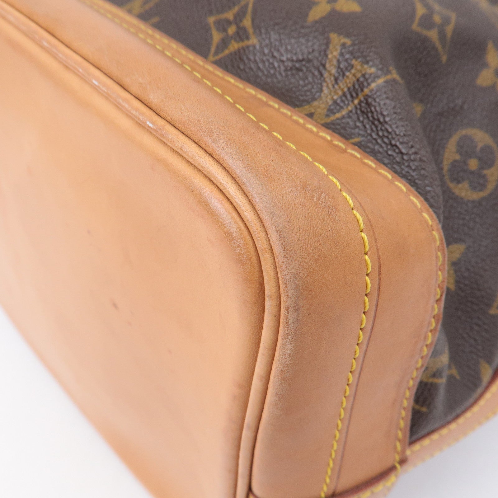 Louis Vuitton Monogram Noe Shoulder Bag Hand Bag Brown M42224