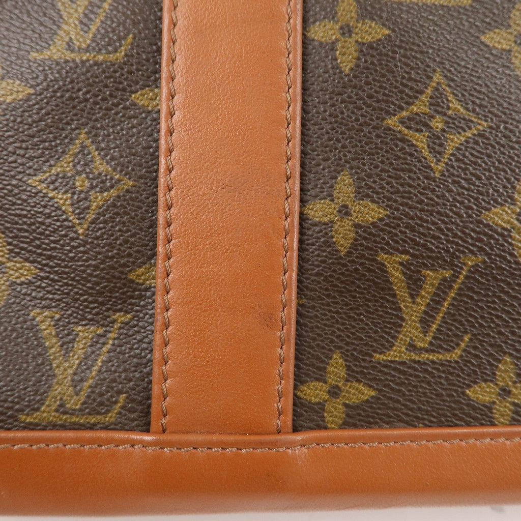 Louis Vuitton Monogram Weekend PM Hand Bag Brown M42425