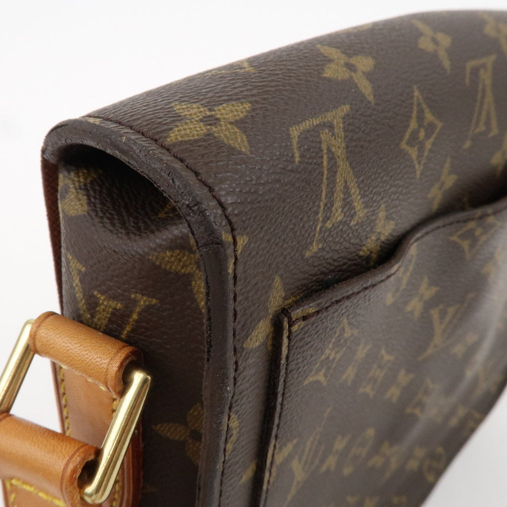 Louis Vuitton Monogram Saint Cloud GM Shoulder Bag Brown M51242