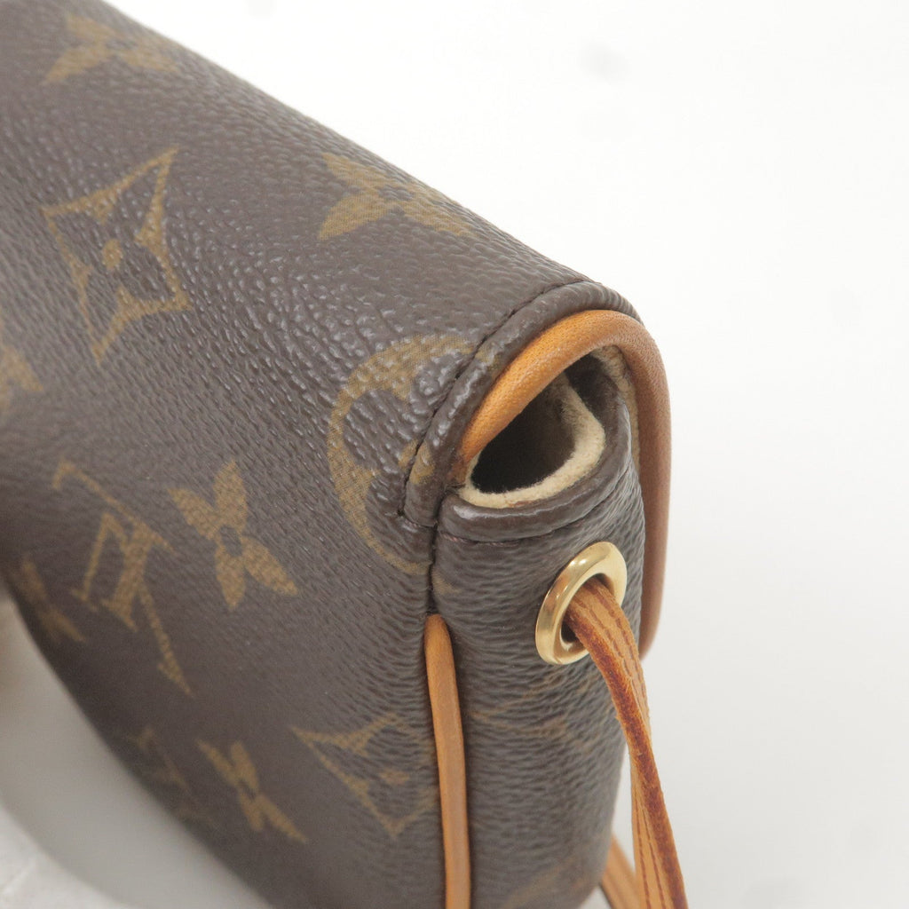 Louis Vuitton Monogram Pochette Cancun Shoulder Bag Pouch M60018