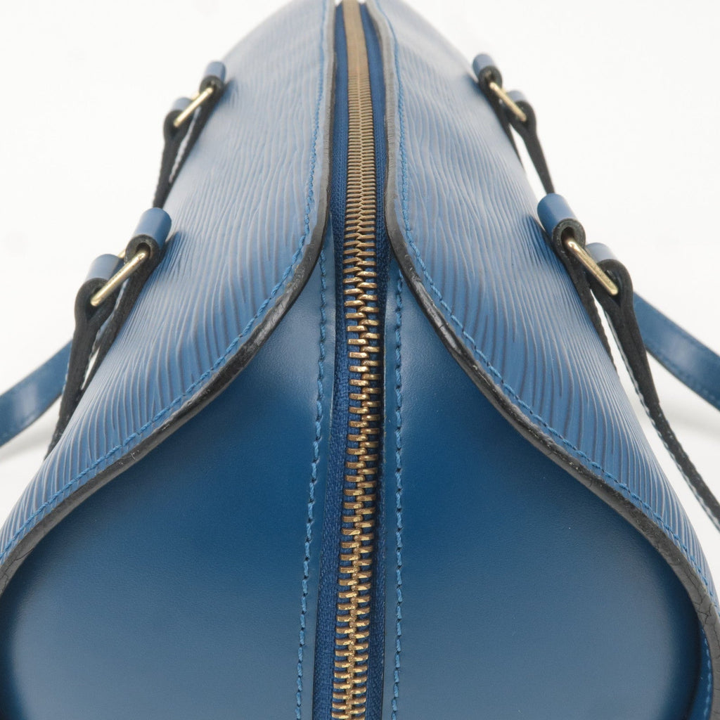 Louis Vuitton Epi Soufflot Shoulder Bag Hand Bag Blue M52222