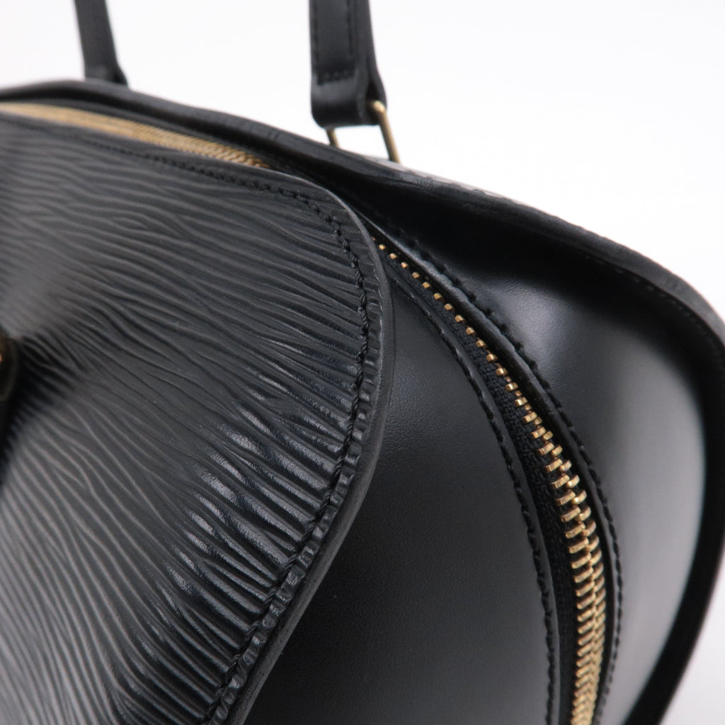 Louis Vuitton Epi Soufflot Hand Bag Noir Black M52862