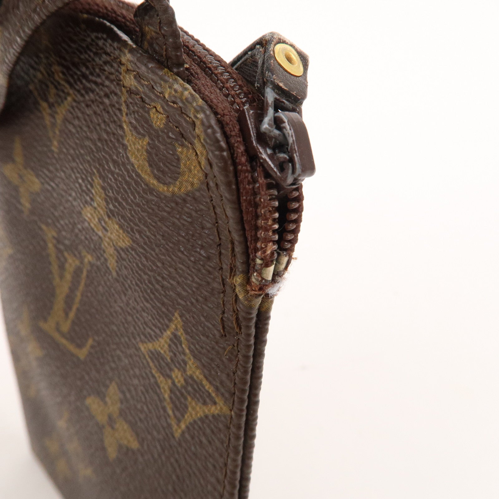 Louis Vuitton Monogram Secret Pochette Mini Bag Pouch M45484