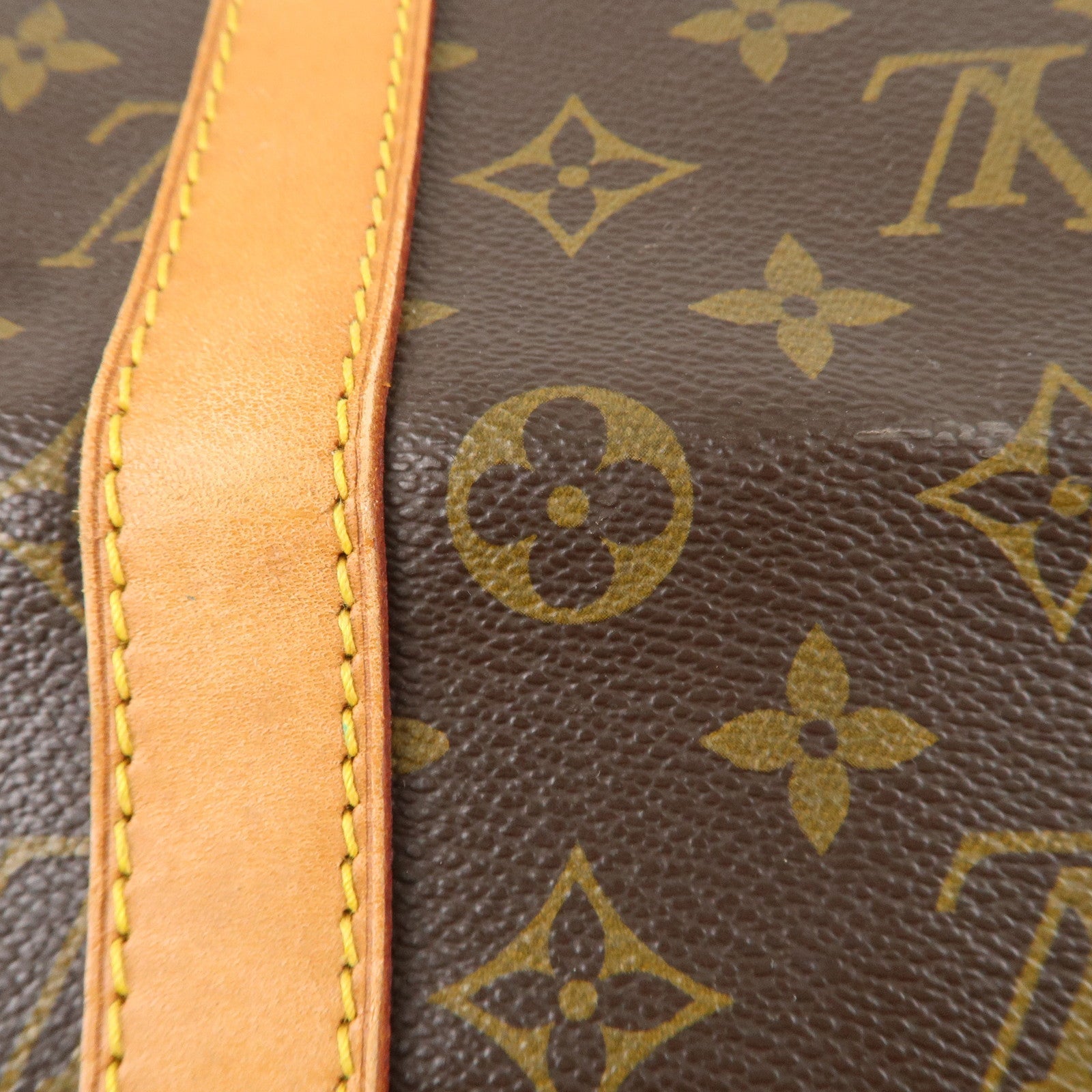 Louis Vuitton Monogram Keep All 55 Boston Bag Brown M41424
