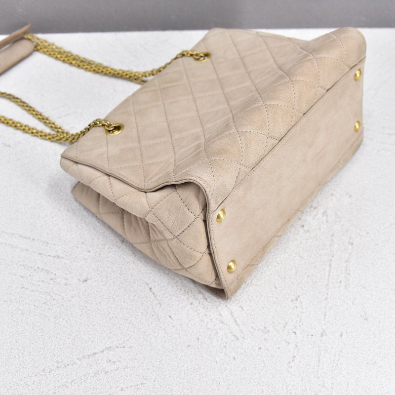 CHANEL Reissue Quilted Caviar Chain Tote Bag
