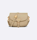 Medium Dior Bobby Bag Beige Grained Calfskin
