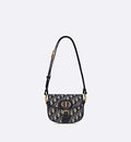 Medium Dior Bobby Bag Blue Oblique Jacquard