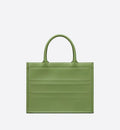 Small Dior Book Tote Willow Green Calfskin