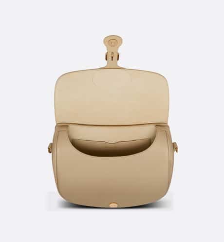 LARGE Dior BOBBY BAG Beige Box Calfskin