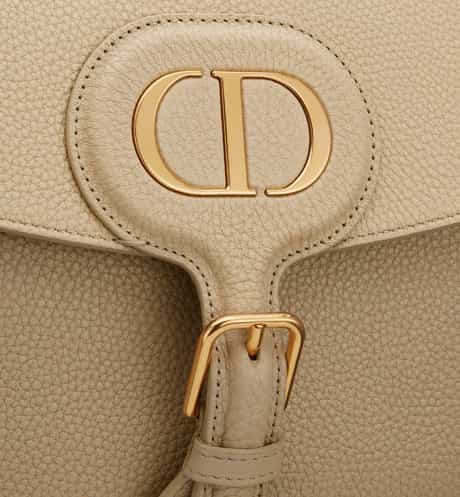 LARGE Dior BOBBY BAG Beige Box Calfskin