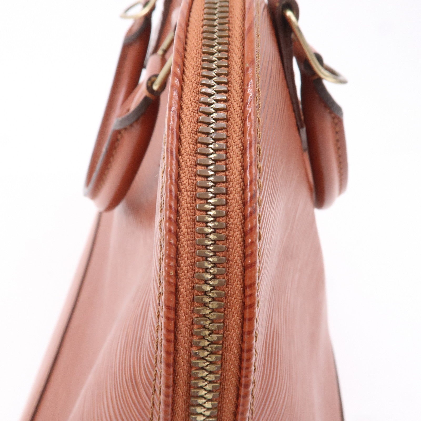 Louis Vuitton Epi Alma Hand Bag Kenya Brown M52143